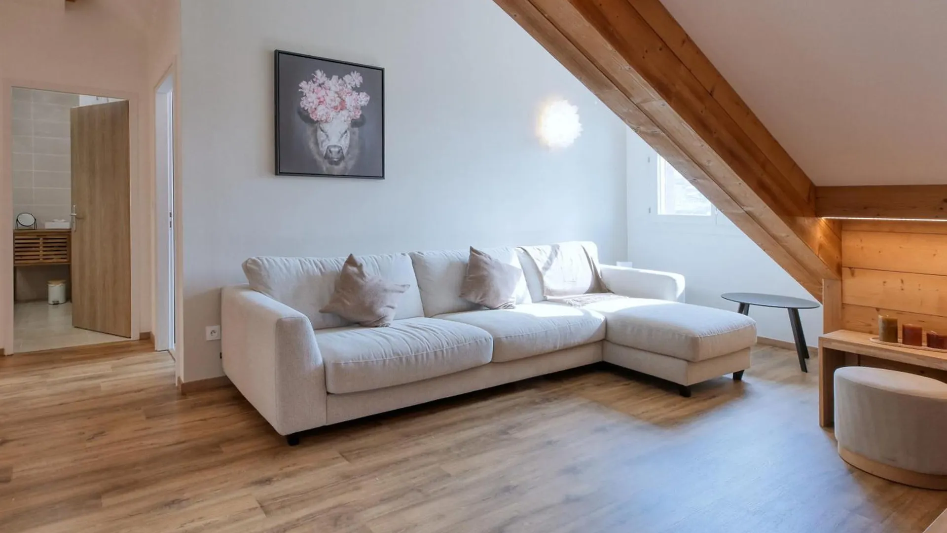 Duplex Moderne 10 Pers, Wi-Fi, Parking, Proche St-Gervais - Fr-1-663-48 Daire Saint-Gervais-les-Bains Fransa
