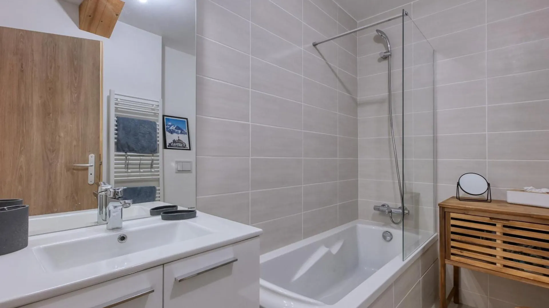 Duplex Moderne 10 Pers, Wi-Fi, Parking, Proche St-Gervais - Fr-1-663-48 Daire Saint-Gervais-les-Bains Fransa